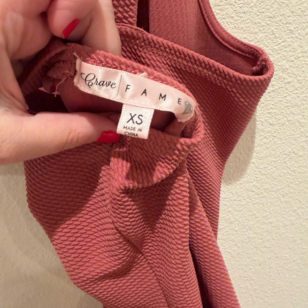 Crave frame pink bodycon dress - Picture 5 of 6
